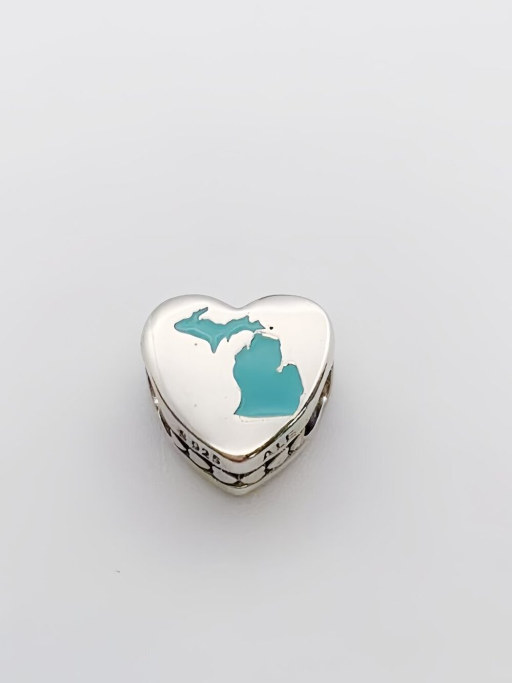 Pandora Michigan Heart Charm